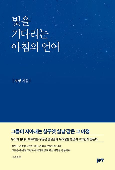 빛을 기다리는 아침의 언어